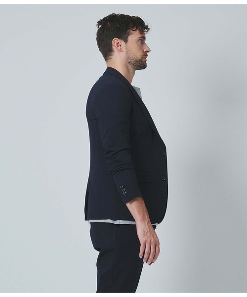 junhashimoto（ジュンハシモト）の「LIGHT 2B JACKET -STRETCH SHEERSUKER-（テーラードジャケット・メンズ・ネイビー/カーキ・2/5/3/4）」の17枚目の写真