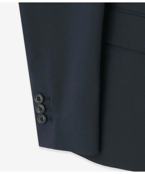 junhashimoto（ジュンハシモト）の「LIGHT 2B JACKET -STRETCH SHEERSUKER-（テーラードジャケット・メンズ・ネイビー/カーキ・2/5/3/4）」の5枚目の写真