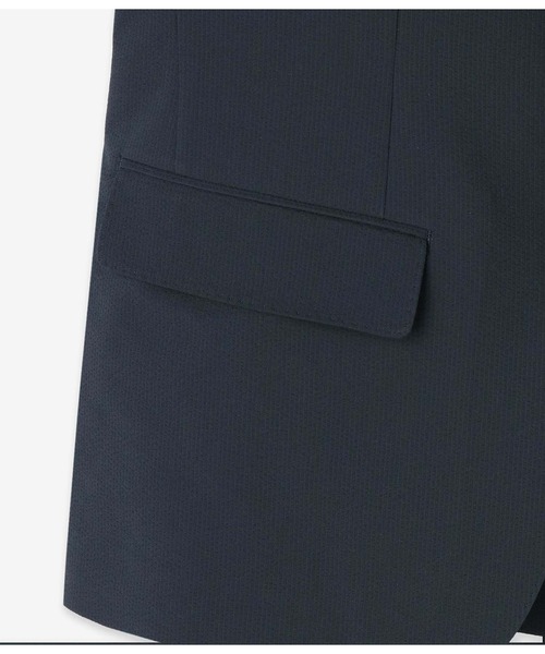 junhashimoto（ジュンハシモト）の「LIGHT 2B JACKET -STRETCH SHEERSUKER-（テーラードジャケット・メンズ・ネイビー/カーキ・2/5/3/4）」の8枚目の写真