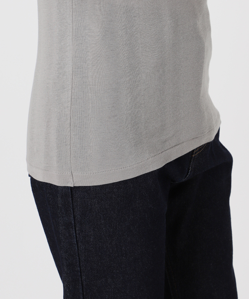 MILLER（ミラー）の「《追加7》miller SLOBE別注 SHEER RIB クルーネック 【洗濯機使用可能】（Tシャツ/カットソー・レディース・ブラウン/レッド/ホワイト・FREE）」の13枚目の写真