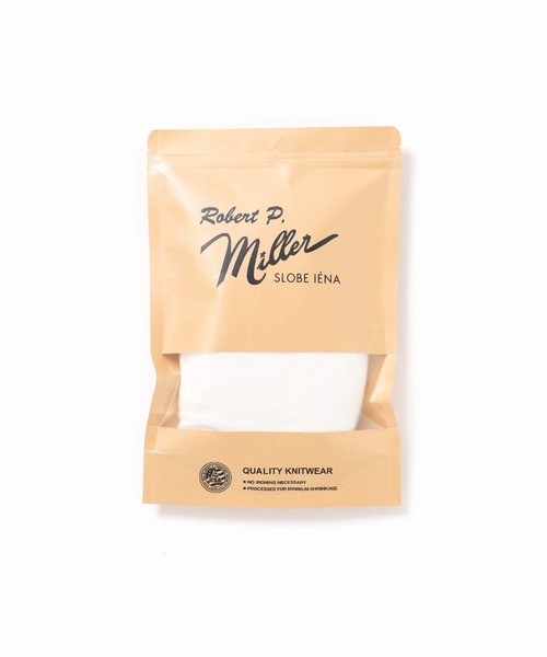 MILLER（ミラー）の「《追加7》miller SLOBE別注 SHEER RIB クルーネック 【洗濯機使用可能】（Tシャツ/カットソー・レディース・ブラウン/レッド/ホワイト・FREE）」の11枚目の写真