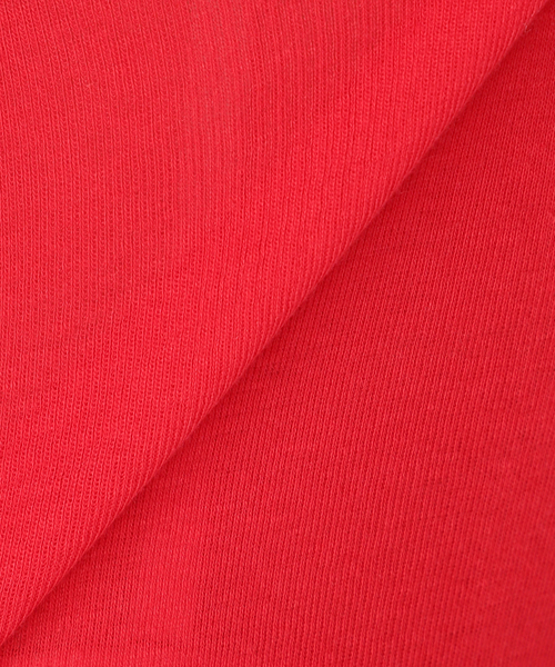 MILLER（ミラー）の「《追加7》miller SLOBE別注 SHEER RIB クルーネック 【洗濯機使用可能】（Tシャツ/カットソー・レディース・ブラウン/レッド/ホワイト・FREE）」の4枚目の写真