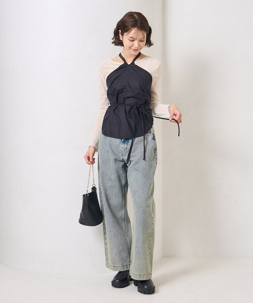 BASERANGE/ベースレンジ Mar Top - Wild Silk / マー トップ