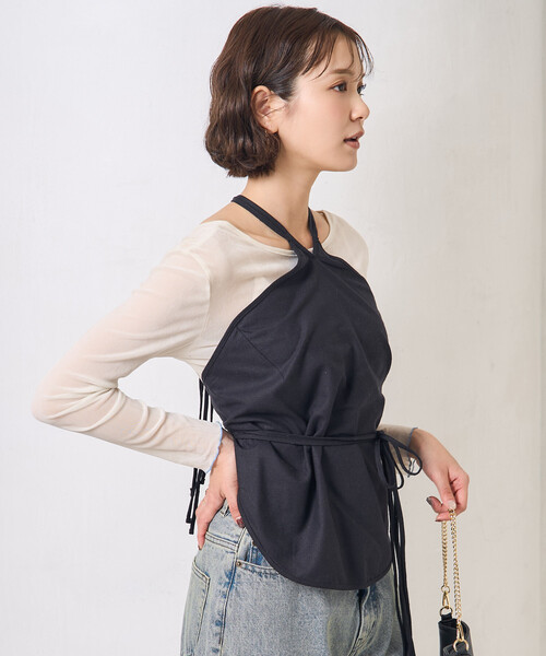 セール】BASERANGE/ベースレンジ Mar Top - Wild Silk / マー トップ