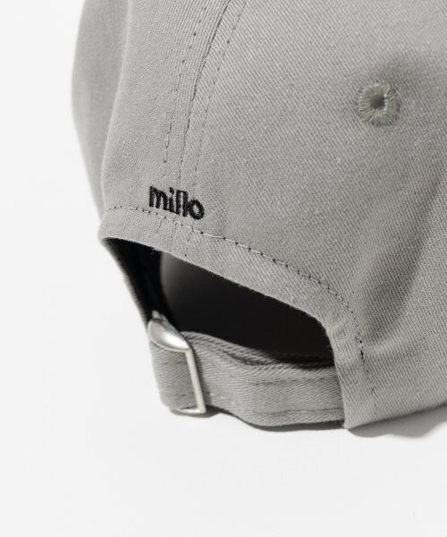 Millo Archive（ミロ アーカイブ）の「ホリデーシグネチャーボールキャップ [グレー]（キャップ・レディース・その他・FREE）」の7枚目の写真