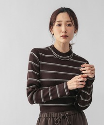 GLOBAL WORK | アンチピリングなめらかリブハイネックプルオーバー/499708(ニット/セーター)