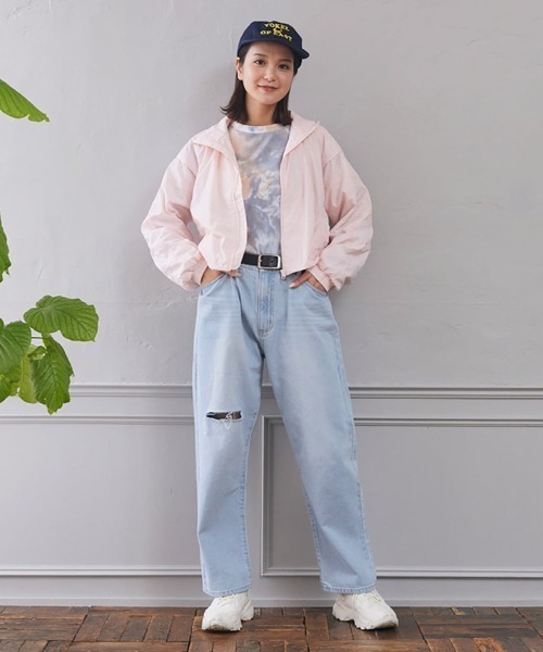 Fluffy BROTHERS(フラッフィーブラザーズ)の「タイダイ染めロンT(大人サイズ)(Tシャツ/カットソー・メンズ・ベージュ系その他・XL/M)」の9枚目の写真