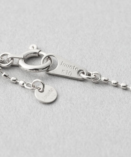 K10WG ネックレス ボールチェーン（ネックレス）｜Jouete（ジュエッテ