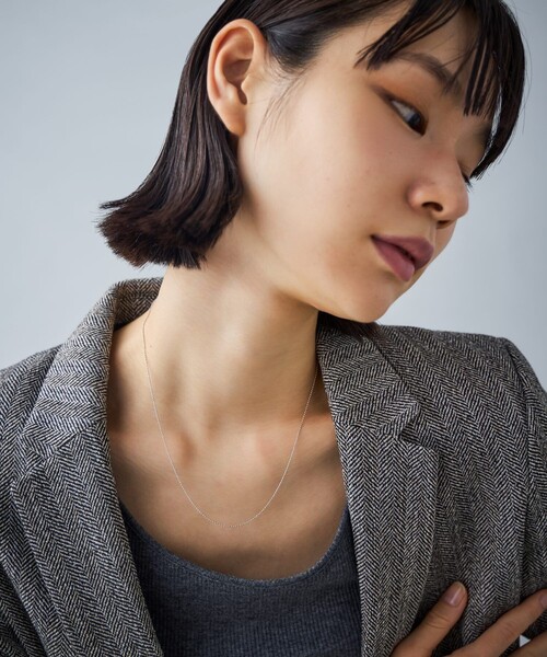 K10WG ネックレス ボールチェーン（ネックレス）｜Jouete（ジュエッテ