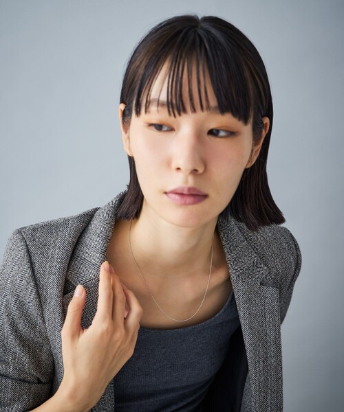 K10WG ネックレス ボールチェーン（ネックレス）｜Jouete（ジュエッテ