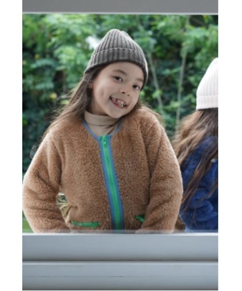 Catchup（ケチャップ）の「【Catchup】ニットキャップ（ニットキャップ/ビーニー・キッズ・カーキ/ピンク/ベージュ・S/M）」の5枚目の写真