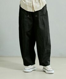 FRIZMWORKS（フリズムワークス）の「TWILL BALLOON PANTS _ BLACK（その他パンツ）」