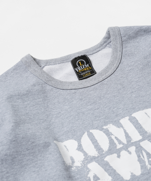 FRIZMWORKS(フリズムワークス)の「BOMBS AWAY SWEATSHIRT _ GRAY(スウェット・メンズ・その他・SMALL/MEDIUM/LARGE/X-LARGE)」の3枚目の写真