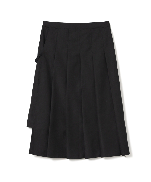 MILLO WOMEN（ミロウーマン）の「ジッパーレイヤープリーツスカート[ブラック]（スカート・レディース・その他・SMALL/MEDIUM）」の6枚目の写真