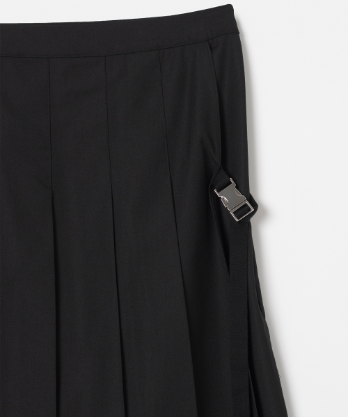 MILLO WOMEN（ミロウーマン）の「ジッパーレイヤープリーツスカート[ブラック]（スカート・レディース・その他・SMALL/MEDIUM）」の9枚目の写真