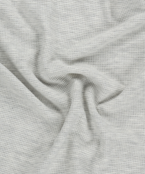 SLOWACID（スローアシッド）の「カーブドワッフルヘンリーネック [メランジグレー]（Tシャツ/カットソー・レディース・その他・MEDIUM/LARGE）」の4枚目の写真