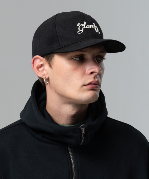 glamb(グラム)の「Spin Logo Cap / スピンロゴキャップ(キャップ・メンズ・ブラック・FREE)」の3枚目の写真