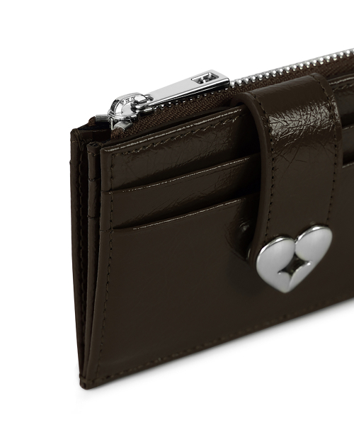 FENNEC(フェネック)の「HEARTY BRIDGE POCKET MINI - ESPRESSO(財布・レディース・その他・FREE)」の5枚目の写真