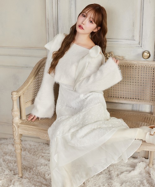 HolidayCollection】ニットセットマーメイドワンピース（ワンピース