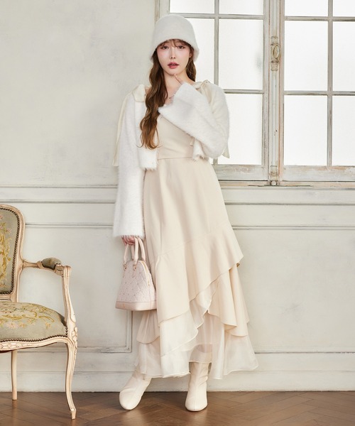 HolidayCollection】ニットセットマーメイドワンピース（ワンピース