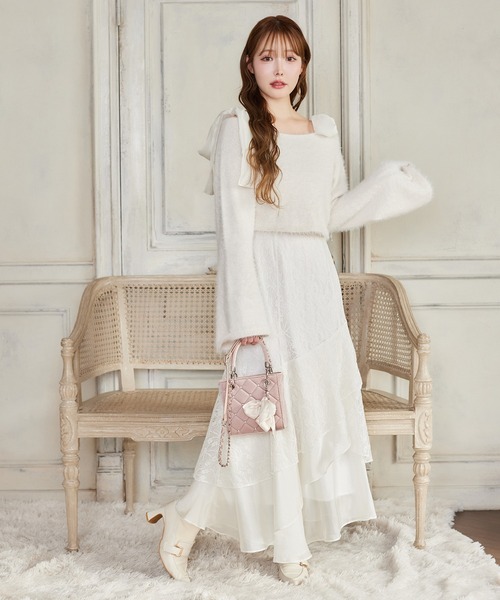 HolidayCollection】ニットセットマーメイドワンピース（ワンピース