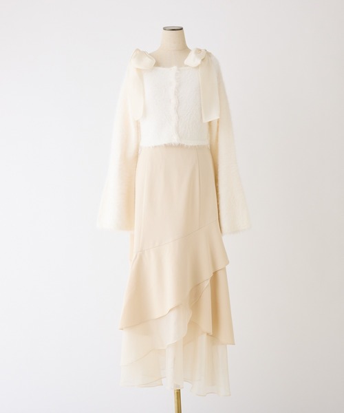 HolidayCollection】ニットセットマーメイドワンピース（ワンピース