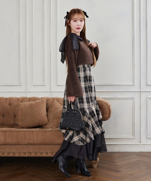 HolidayCollection】ニットセットマーメイドワンピース（ワンピース