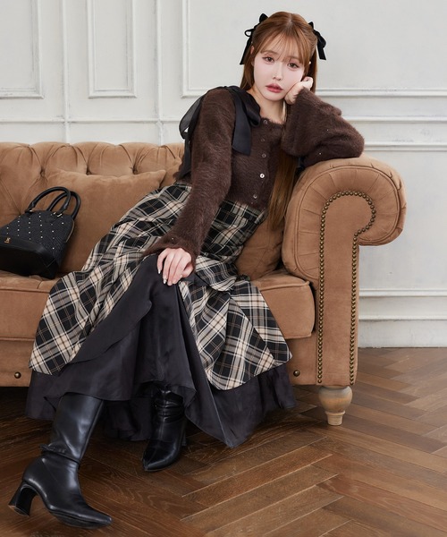 HolidayCollection】ニットセットマーメイドワンピース（ワンピース