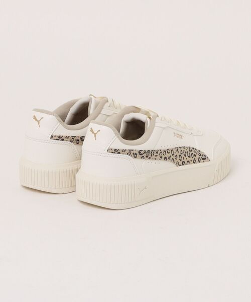 PUMA(プーマ)の「【PUMA】プーマ CARINA MIA LEO (キャリーナ ミア レオ)405078(スニーカー・レディース・ホワイト・23.0cm/23.5cm/24.0cm/24.5cm/25.0cm)」の2枚目の写真