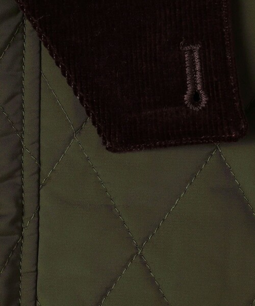 MACPHEE（マカフィー）の「キルティング テントラインジャケット（ブルゾン・レディース・ブラック/カーキ・36）」の14枚目の写真