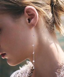 AKTE（アクテ）の「トゥインクルチェーンピアス（ピアス（両耳用））」