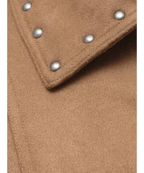 EVRIS(エヴリス)の「フェイクスウェードボリュームショートブルゾン【セットアップ着用可能】(ブルゾン・レディース・ブラック/ブラウン・FREE)」の14枚目の写真