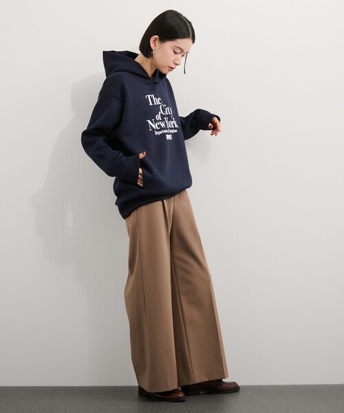 GOOD ROCK SPEED（グッドロックスピード）の「【GOOD ROCK SPEED/グッドロックスピード】NYC Hoodie（パーカー・レディース・ネイビー/グレー・FREE）」の8枚目の写真