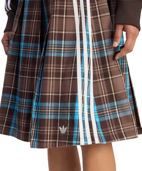 adidas(アディダス)の「adidas PLEATED CHECK SKIRT / アディダス プリーツド チェック スカート(スカート・レディース・マルチ・M/S/L)」の3枚目の写真