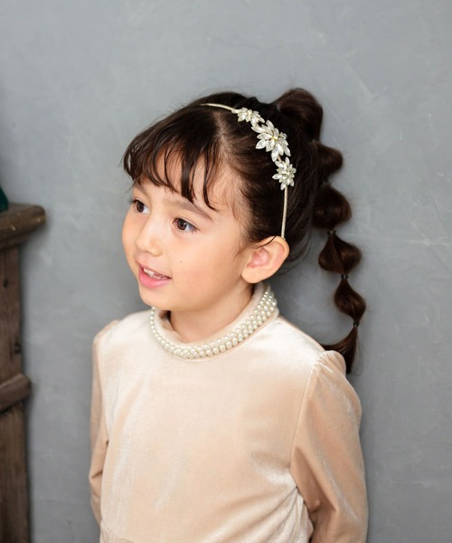 Rora（ローラ）の「セリーナ ドッキングワンピース（ワンピース・キッズ・モカ・110cm/120cm/130cm/140cm）」の4枚目の写真