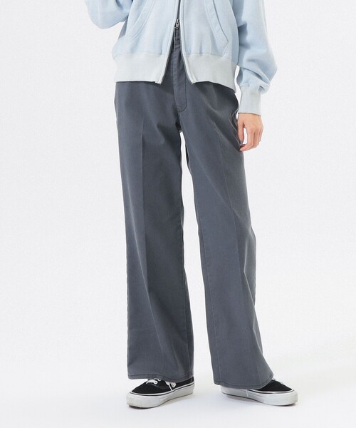 別注】DICKIES / ウォッシュ フレア パンツ（スラックス）｜Dickies