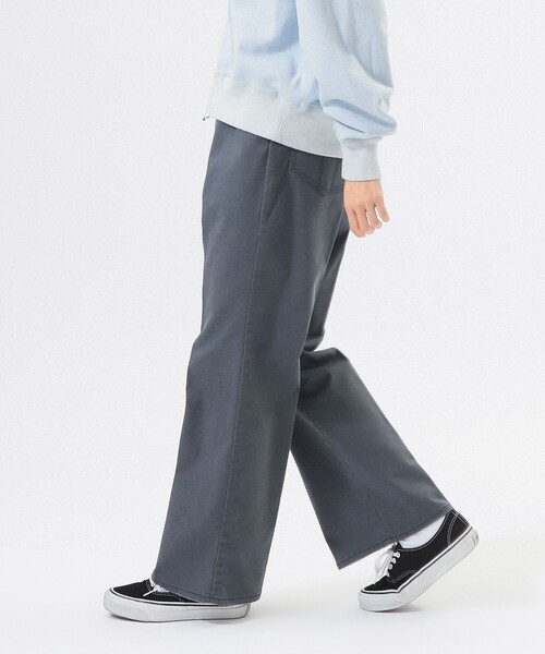 別注】DICKIES / ウォッシュ フレア パンツ（スラックス）｜Dickies