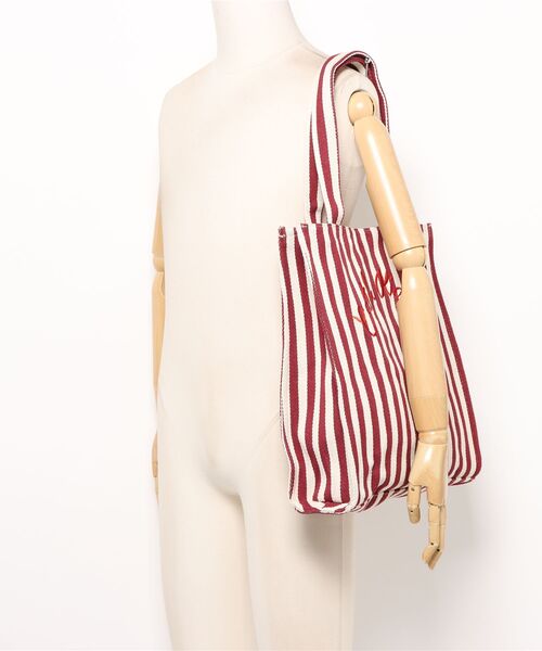 Cath Kidston（キャスキッドソン）の「ラージ ブックバッグ Cherry Stripe（トートバッグ・レディース・その他・FREE）」の7枚目の写真