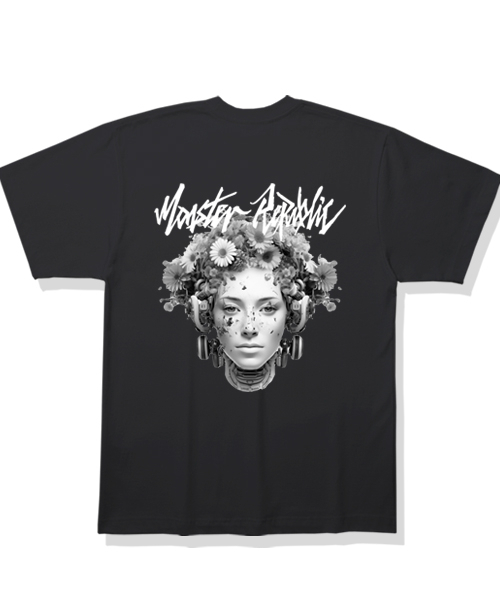 MONSTER REPUBLIC(モンスターリパブリック)の「サイバーフラワーアッシュグレーTシャツブラック(Tシャツ/カットソー・レディース・その他・X-LARGE/LARGE/MEDIUM/SMALL)」の1枚目の写真
