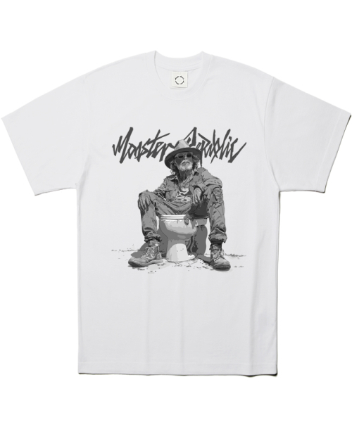 MONSTER REPUBLIC(モンスターリパブリック)の「ジェントルマン ディグレー Tシャツ ホワイト(Tシャツ/カットソー・レディース・その他・LARGE/MEDIUM/SMALL/X-LARGE)」の1枚目の写真