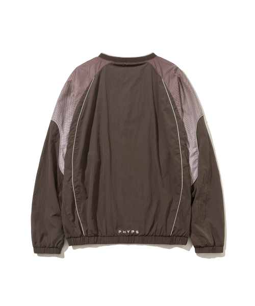 PHYPS MOTORCYCLE（フィップスモーターサイクル）の「Speed Track Solid nylon Long Sleeve Brown（Tシャツ/カットソー・レディース・その他・SMALL/MEDIUM/LARGE/X-LARGE）」の2枚目の写真