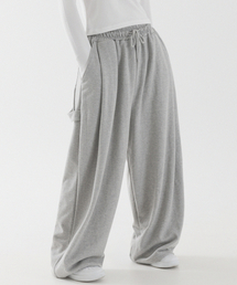 PIANER（ピアネール）の「カーペンター ワイド スウェットパンツ（メランジ）（スウェットパンツ）」