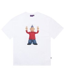 LAUGHER（ラファー）の「[PAT&MAT] Motion Matte T-shirt. - White（Tシャツ/カットソー）」