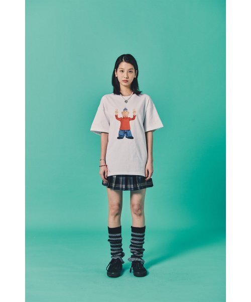 LAUGHER（ラファー）の「[PAT&MAT] モーションマットTシャツ - ホワイト（Tシャツ/カットソー・レディース・ホワイト・LARGE/MEDIUM/X-LARGE）」の20枚目の写真