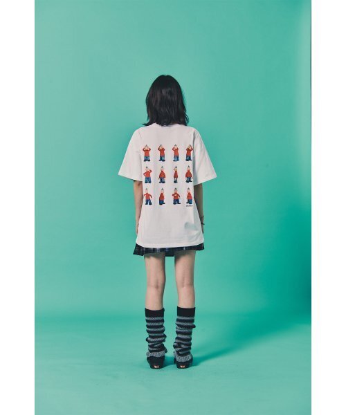 LAUGHER（ラファー）の「[PAT&MAT] モーションマットTシャツ - ホワイト（Tシャツ/カットソー・レディース・ホワイト・LARGE/MEDIUM/X-LARGE）」の21枚目の写真