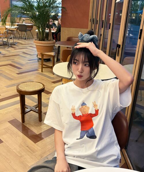 LAUGHER（ラファー）の「[PAT&MAT] モーションマットTシャツ - ホワイト（Tシャツ/カットソー・レディース・ホワイト・LARGE/MEDIUM/X-LARGE）」の18枚目の写真