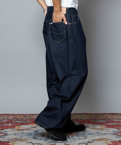 Lee(リー)の「Lee/リー【101周年記念モデル】101 ANNIVERSARY 101-Z WIDE(デニムパンツ・メンズ・インディゴブルー・X-LARGE/LARGE/MEDIUM/SMALL)」の4枚目の写真