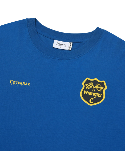 COVERNAT（カバーナット）の「[カバーナットXラングラー] 08ヴィンテージTシャツブルー（Tシャツ/カットソー・レディース・その他・MEDIUM/LARGE/X-LARGE）」の4枚目の写真