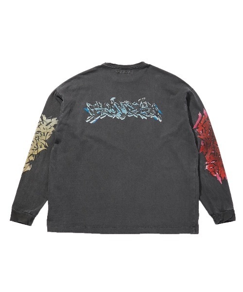 Children of the discordance(チルドレン オブ ザ ディスコ-ダンス)の「Children of the discordance / PIECE PRINTED TEE LS / COTDCS-275(Tシャツ/カットソー・メンズ・ブラック/ホワイト・3/2)」の5枚目の写真