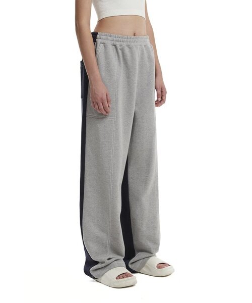 TRUNK PROJECT(トランクプロジェクト)の「Colorblocked Lounge Pants_Grey(スウェットパンツ・レディース・グレー・MEDIUM/SMALL/LARGE)」の3枚目の写真